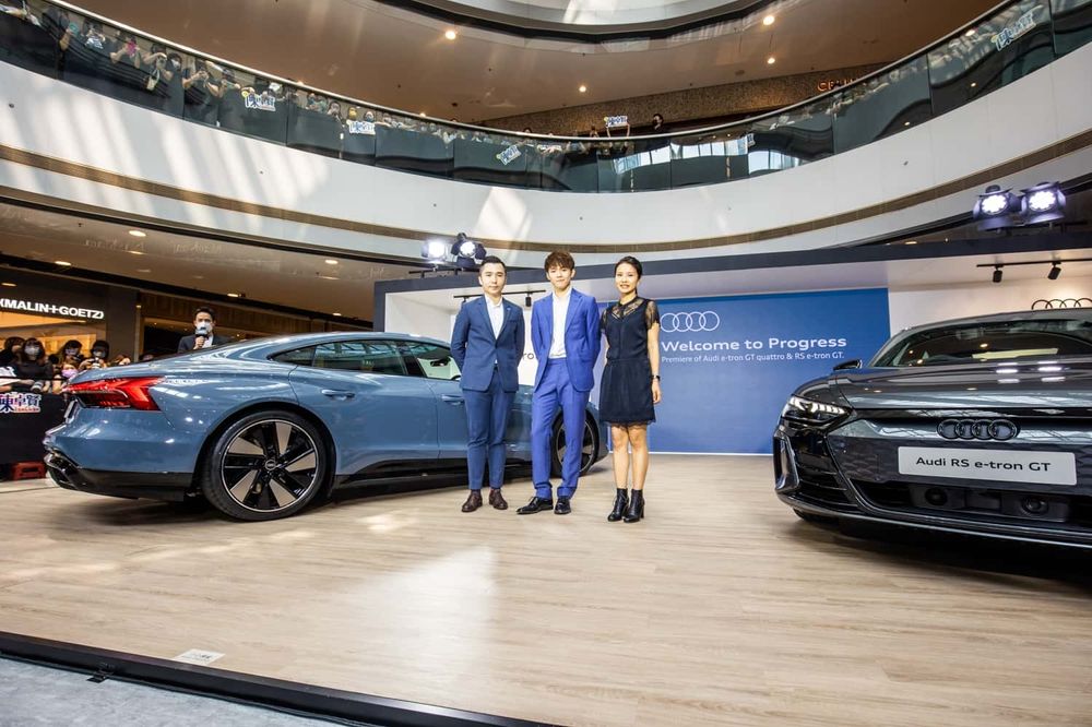 Audi celebrates new model launch in presence of Cantopop celebrity Ian Chan