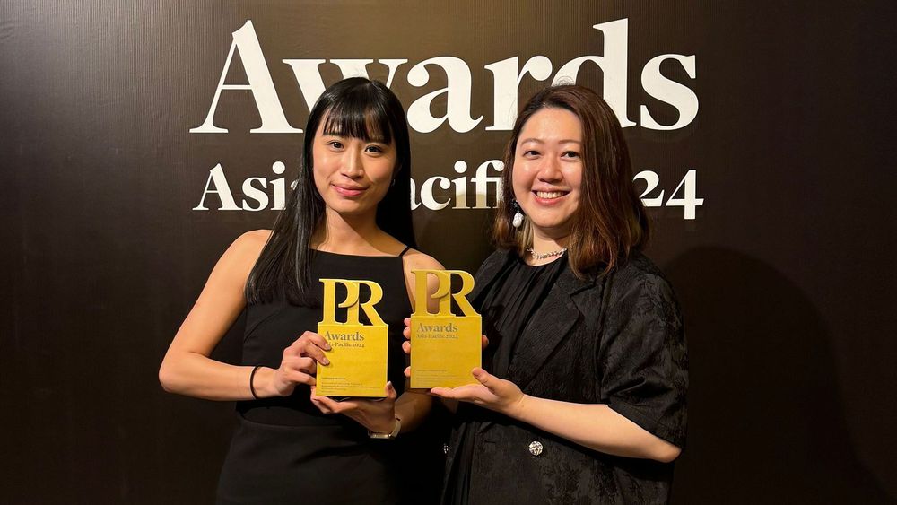 Sinclair wins two Golds at the PR Awards Asia-Pacific 2024