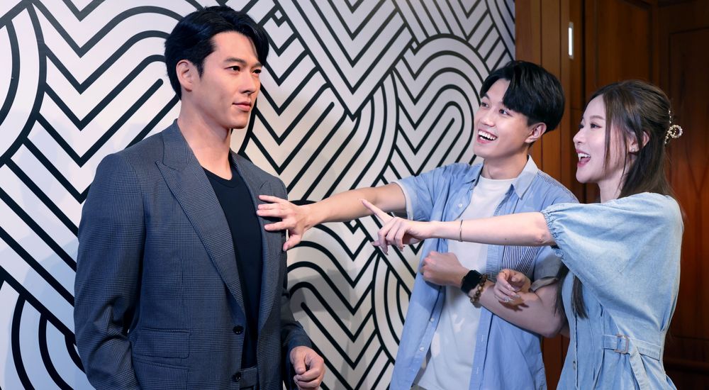 Actor Hyun Bin’s new wax figure unveiled at Merlin Entertainments Group’s Madame Tussauds Hong Kong