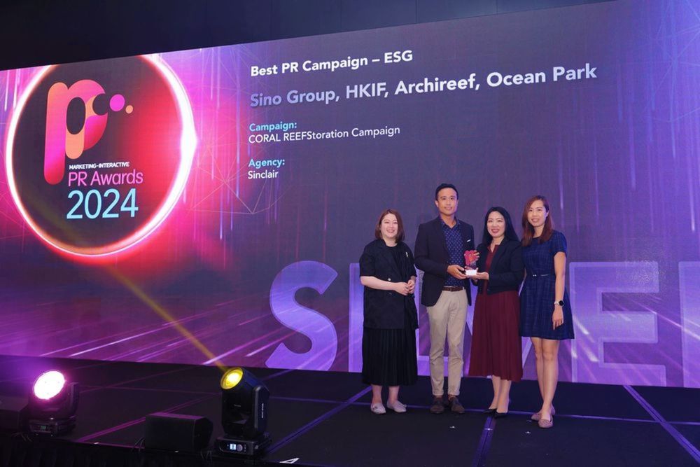 Sinclair wins ESG and Reputation trophies at Marketing-Interactive PR Awards 2024