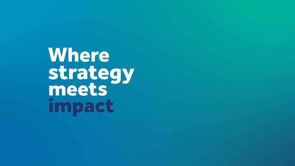 Where strategy meets impact