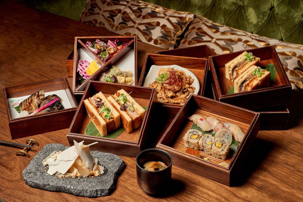 The Aubrey redefines lunchtime dining with exquisite bento lunch sets and seasonal cocktails